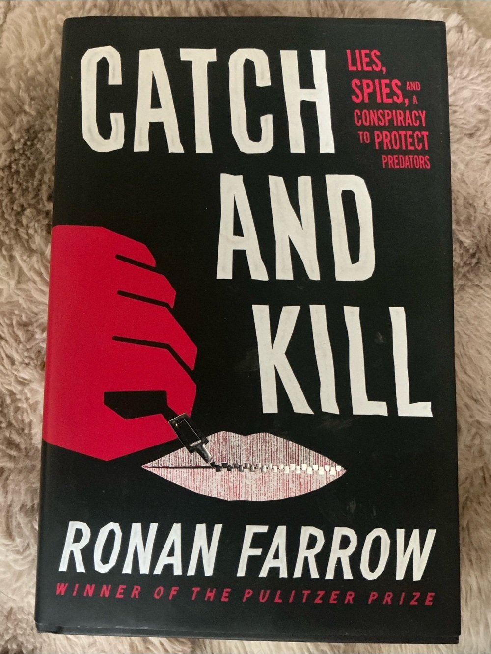 Catch and Kill Ronan Farrow Hardcover Book First Edition Pulitzer Winner